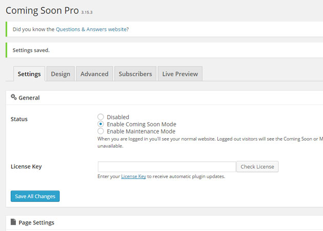 Coming Soon plug-in Coming Soon plug-in