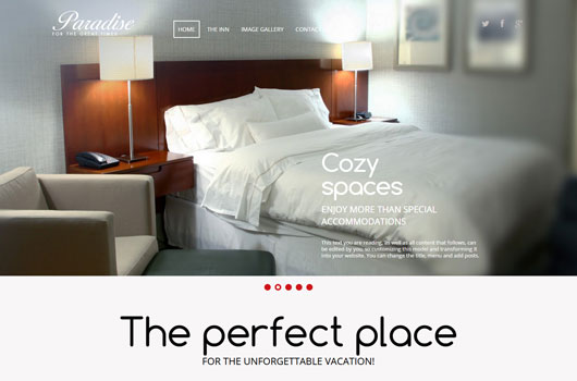 Inn or hotel template Inn or hotel template