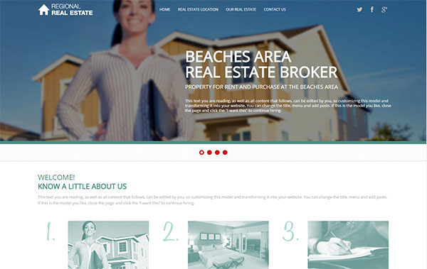 Real estate template Real estate template